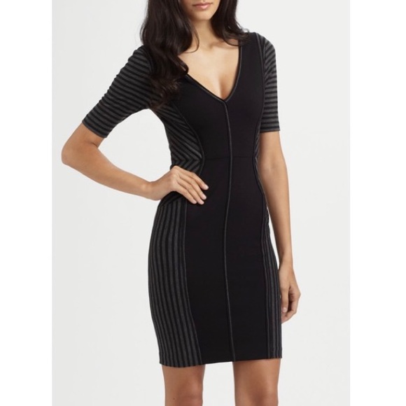 BCBGMaxAzria Dresses & Skirts - NWOT BCBG Maxazria Haylan Stripe Blocked Dress